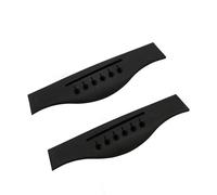 Ebony Inlaid True Color Code Folk Acoustic Guitar For TL Harp Under Lower Drive Pull Wire Plate String Plat Guitar Parts Bridge(C-11)