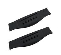 Ebony Inlaid True Color Code Folk Acoustic Guitar For TL Harp Under Lower Drive Pull Wire Plate String Plat Guitar Parts Bridge(C-12)