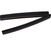 Ebony Oval Pair of Bones
