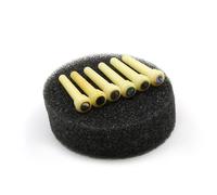 Ebony/Ox Bone Guitar Bridge Pin String Peg Replacement Guitar Bridge Pin for 6 and 12 Strings Acoustic Guitar