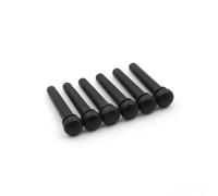 Ebony/Ox Bone Guitar Bridge Pin String Peg Replacement Guitar Bridge Pin for 6 and 12 Strings Acoustic Guitar
