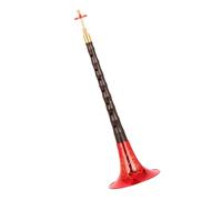 Ebony Pole Red Engraved Bowl D-tuned Suona Set Chinese Traditional Folk Suona With Accessories Suona For Beginners