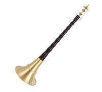 Ebony Pole Suona Folk Traditional Adult Suona Woodwind Instrument With Accessories Suona Set(Color:28.2cm)