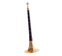 Ebony Pole Suona Musical Instrument Set For Beginners Professional Playing Type Suona Horn Suona Set (Color : A)