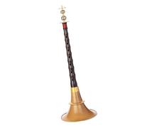 Ebony Pole With Copper Wire Wrapped Old-fashioned Folk Suona And Irregular Suona Musical Instrument Suona Set(Color:28.2cm)