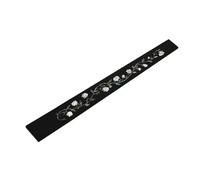 Ebony/rose Painted Shell Inlaid Engraving Parquet Engraved Ballad Classical Guitar Fretboard Making Wood Guitar Making Materials(9)