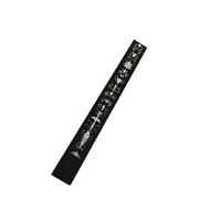 Ebony/rose Painted Shell Inlaid Engraving Parquet Engraved Ballad Classical Guitar Fretboard Making Wood Guitar Making Materials(1)
