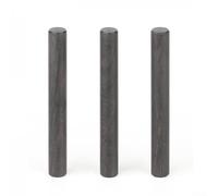 Ebony Rosewood Red Sandalwood Solid Wood Round Log Tenon Rods 8mm 10mm 12mm for DIY Carpentry and Woodworking Projects, Long Lasting Hardwood Dowel Pins(12mm Ebony)