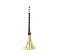 Ebony Suona Brass White Copper Phosphor Bronze Bowl Average Hole Suona Musical Instrument (Color : Brass bowl)