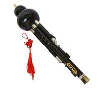 Ebony Three Tone Hulusi Detachable Professional B Flat Key Instrument