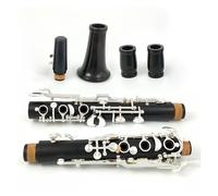 Ebony Tube Body Nickel Silver Keys Clarinet 20 Key Bb Tone Clarinet With Accessories Clarinet Kit