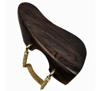 Ebony Wood 4/4 Full Size Violin Chin Rest/Chinrest Installed (Color : Type 4)