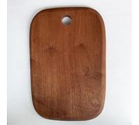 Ebony Wood Cutting Board With Handle And Juice Groove, Dual Sided For Balanced Use And Easy Maintenance During Cooking(31 * 21 * 1.5CM)