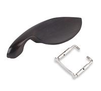 Ebony Wood Violin Chin Rest Premium Craftsmanship Support Weight Play Comfortably All Ages 4/4 Size Music Instrument Accessory,Violin Accessories