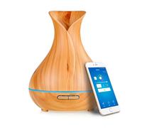 Ebooine 400ML Smart Ultrasonic Diffuser - Aromatherapy Diffuser & WiFi Humidifier with Alexa & Google Home, App & Voice Control, Cool Mist for Bedroom