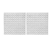 eBoot 200 Pcs Cabinet Door Bumpers Round Silicone Clear Self Adhesive Bumper Stopper Sound Dampening Cupboard Door Bumpers Pads for Kitchen Drawers Picture Frames Furniture 8.5 by 2.5 mm