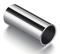 EBOOT Stainless Steel Guitar Slide Finger and Knuckle Slide Metal Bottleneck Ukulele Slides for Electric Acoustic Guitar Bass Ukulele and Other Stringed Instruments (6cm)