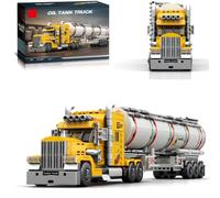 Ebortsin American Conventional Tank Truck Building Block Sets