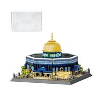 Ebortsin Dome of the Rock Architecture Building Blocks Set, Mini Building Blocks Toys Architecture Model, Building Bricks Home Decor, Gift for Adults and Children, 983 Pcs