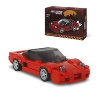Ebortsin JDM Japanese Racing Car Building Blocks, Honnda NSX Sport Car Building Kits, 297 PCS Speed Champions Racing Car Bricks, Gifts for Adults and Kids, Compatible with L***