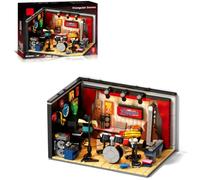 Ebortsin Modular Jazz Club Building Set, Architecture Scene Model Toys