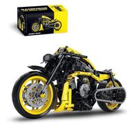 Ebortsin Muscle Motorcycle Building Set for Adults, for Muscle 800 Chopper Motorbike Building Kits, 1:8 Collectible Motorcycle Bricks Toy, Home Office Decor, Gift for Adults and Kids, 554 Pieces