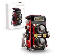 Ebortsin Retro Camera Building Set for Adults, Creator Toy Model, Collectible Vintage Camera to Build, Photography Gift for Boys Girls, Perfect for Play and Display, 719 PCS