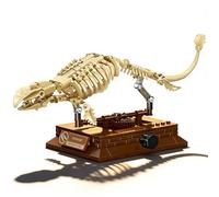 Ebortsin Skeleton Dinosaur Building Blocks Set, 191 PCS Stegosaurus Fossils Dino Model Building Kit with Mechanical Linkage Func, Ideas Dinosaur Skeleton Gifts for Fossils Lovers & Décor