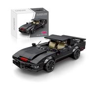 Ebortsin Speed Champions Racing Car Building Blocks, for Pontia Firebird Race, Collectible Model Cars Building Kits, Gifts for Adults and Kids, Compatible with L***, 332 PCS