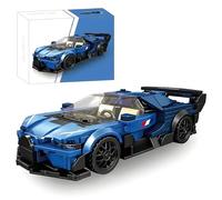 Ebortsin Sports Car Building Set for Adults - 360 PCS Racing Car Building Block Kits Model, Vision GT Vehicle Construction Toy for Home Office Decor, Hobbyist, Collector