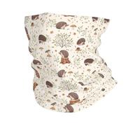 EBOSCUJW Meadow Hedgehog, Bandana Neck Gaiter Soft Face Cover Neck Warmer Tube Half Face Mask Scarf Balaclava