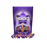 eBoutik - Bundle of Hero Christmas Chocolate Classic - Large Share Bag, Stocking Filler Hamper Bundle for Xmas Eve Box and Snacks