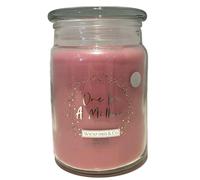 eBoutik - Christmas Floral Large Strong Scented Peony Home Candle for Her - 95 Hours Burn Time - Peonies Smell Fills Large Room - Thank You, Birthday, Xmas - One in A Million
