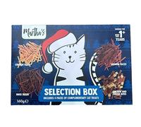 eBoutik - Festive Christmas Cat Treat Mini Pack Selection Box - Bags of Festive Sweets for Cats/Kittens - Xmas Treats For Furry Friends