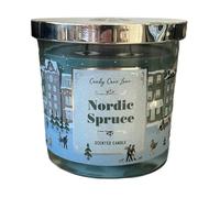 eBoutik - Festive Christmas Fragrance Candle - Long Burning 90 Hours Wax Melting Candle Lighting - Festive Stocking Filler for Home Decor (Green Nordic)