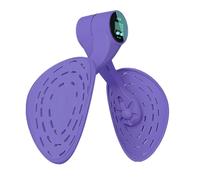 eBoutik - Fitness Training Gym Bar - New Get Fit Inner & Outer Leg, Buttocks, & Thigh Muscle - Pelvic Floor Workout - Body Shape Yoga , Super Kegel Exerciser @ Home Fitness Equipment (Lavender)