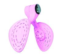 eBoutik - Fitness Workout Training Gym Bars - Leg, Buttocks, & Thigh Muscle Trainer - Pelvic Floor - Body Shape Yoga Tool, Super Kegel Exerciser @ Home Fitness Exercise Equipment (pink)