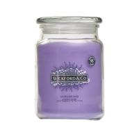 eBoutik - Large Lavender Haze Scented Autumn Cosy Home Candle - Long 95-Hour Burn Time - Christmas Full Room Coverage Scent 18oz - for Xmas Stocking Filler for Her