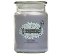 eBoutik - Large Wild Jasmine Scented Candle - 95 Hour Burn Time - Strong Scent Throw - Floral Spring Home Fragrance - Easter Gift for Mum - Decorative Jar Candle