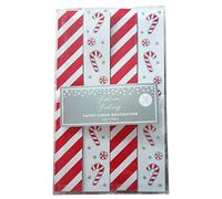 eBoutik - Novelty Christmas Decorations - Make Your Own Traditional Christmas Paper Chain Kit - Paper Chains Self Adhesive (Candy Cane)