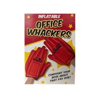 eBoutik - Novelty Inflatable Office Whackers Gloves - Fun Blow Up Gloves with 'I'm Right and You're Wrong' Joke Birthday Gift for Work Colleague
