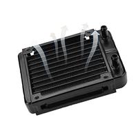 Eboxer 120mm Water Cooling Radiator, Latest U-shaped, 10 Tubes CPU Liquid Cooling System Heat Sink for Thermal Radiation, Heat Exchange Suitable for Pipes of 8-10 mm