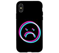 Eboy Aesthetic Egirl Sad Emoticon Soft Grunge Cute Art Case for iPhone X/XS