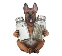 Ebros Gift German Shepherd Salt & Pepper Shaker Set