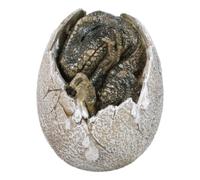 Ebros Gift Jurassic Era Predator Tyrannosaurus Rex In Egg Dinosaur Figurine Dino Hatchling Egg Crackling Baby Collectible Sculpture Of Prehistoric Giant Animals Ice Age Land Before Time Fossil Replica