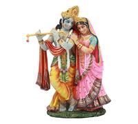 Ebros Gift PTC RADHA KRISHNA STATUE AVATAR OF VISHNU AND SHAKTI DIVINE LOVE MALE FEMALE ASPECTS