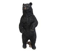 Ebros Realistic Rustic Forest Standing Black Bear Statue 12.25" Tall Wildlife Animal Bears Western Cabin Lodge Decor Figurine As Garden Patio and Home Accent Centerpiece