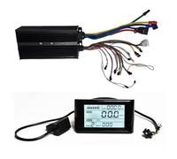 ebsenopower 48V/60V/72V 3000W-5000W 100A Sine Wave eBike Controller, 24 MOSFET, with/without LCD Display, Regenerative Function (With SW900 Display)