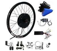 Ebsenopower Electric Bike Conversion Kit, 72V 3000W Rear Wheel, 24"-29" MTX39, with 72V 25AH Triangle Battery, Black
