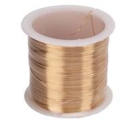 EBTOOLS 0.3mm 100 Meters Golden Jewelry Copper Wire for DIY Handcraft & Jewelry Making, Versatile for Beading, Wrapping Projects